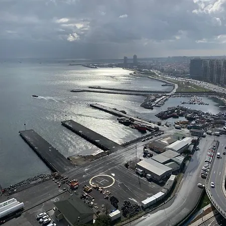 Apartment Flat For Rent In With Sea View, Pool, Gym Istanbul