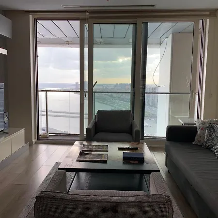 Apartment Flat For Rent In With Sea View, Pool, Gym Istanbul